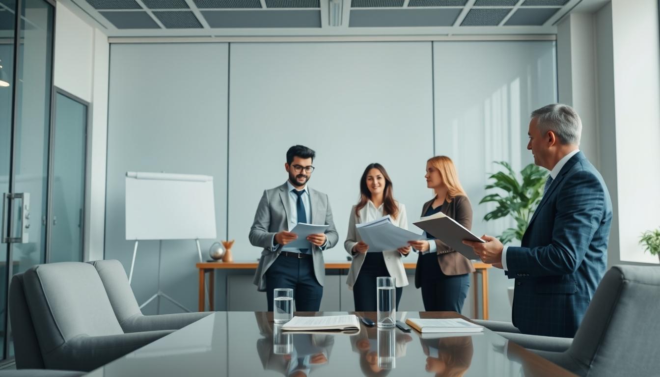 Business contract documents